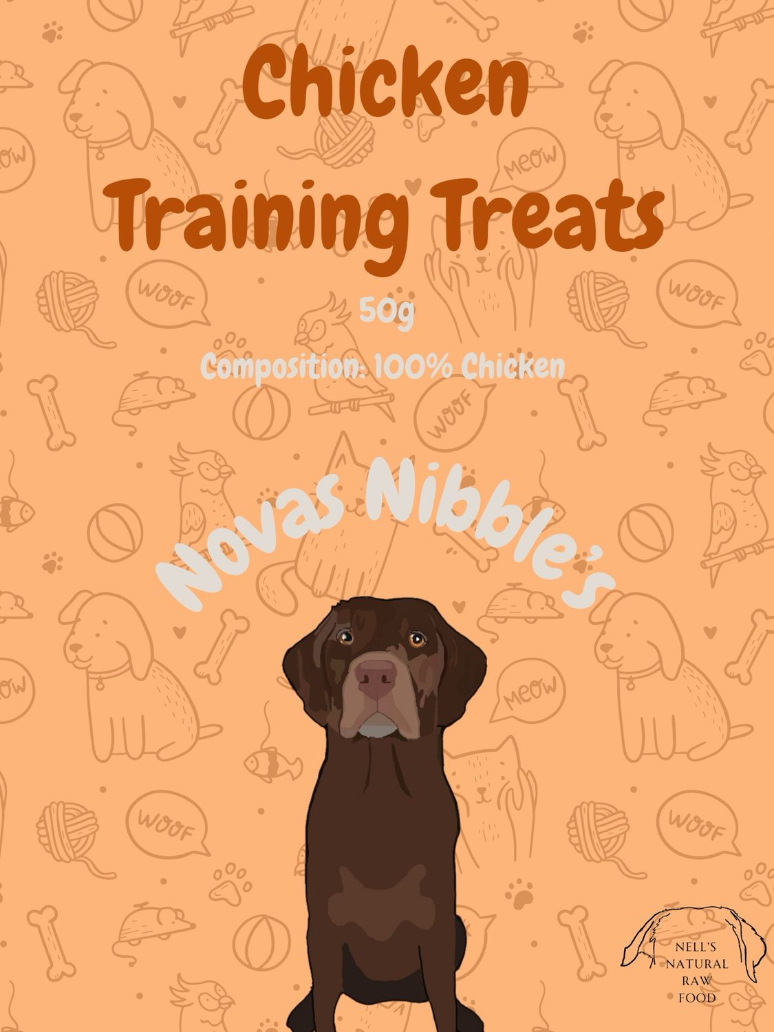 Training Treats 100% Chicken 50g
