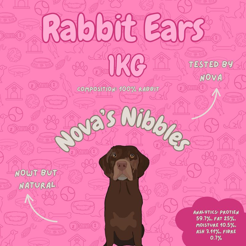 Hairy Rabbit Ears 1kg