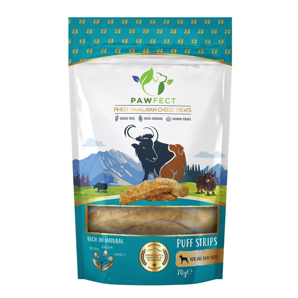 Pawfect food Himalayan Cheese Puff Strips
