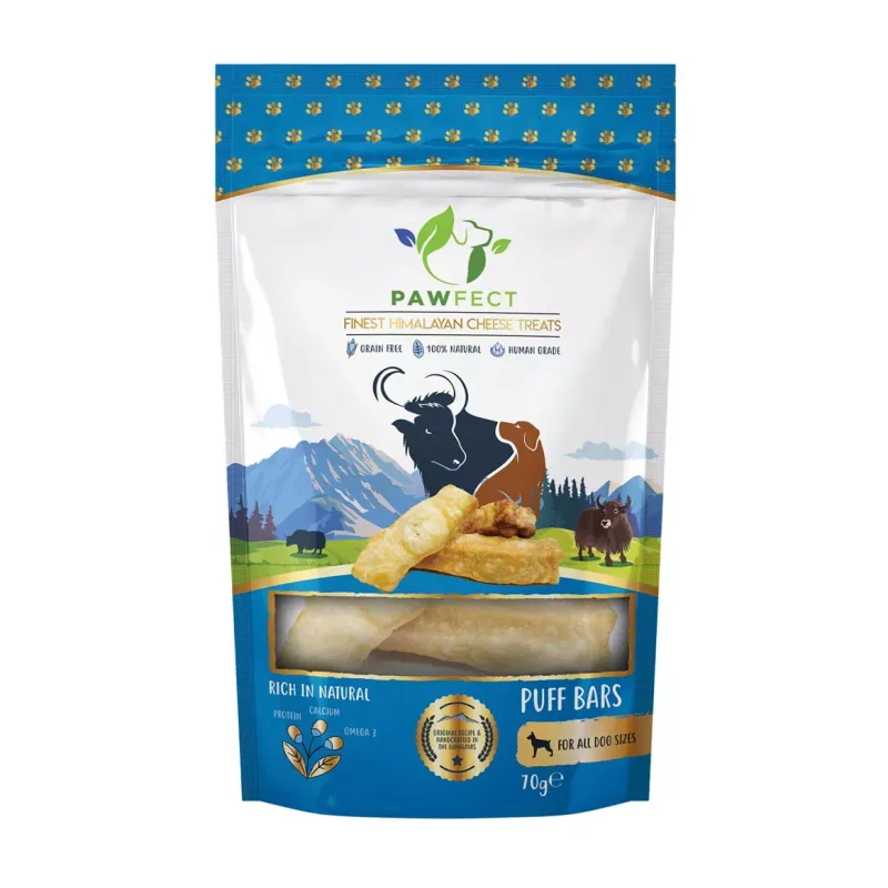 Pawfect Foods Himalayan Cheese Puff Bars