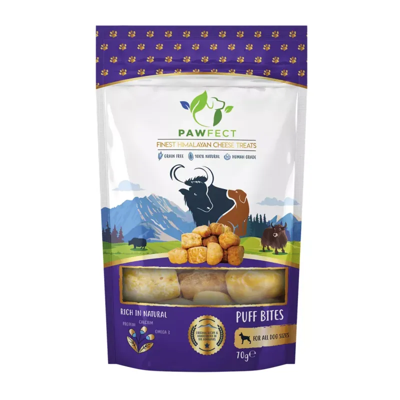 Pawfect Food Himalayan Cheese Puff Bites