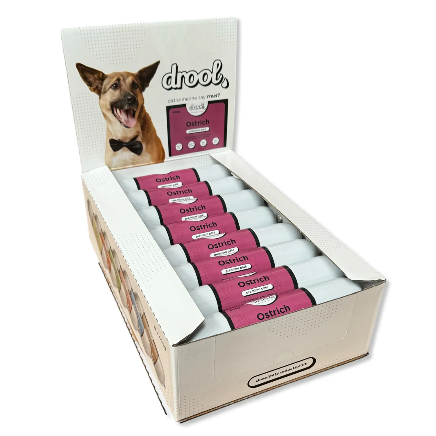 Drool Ostrich Pate 400g