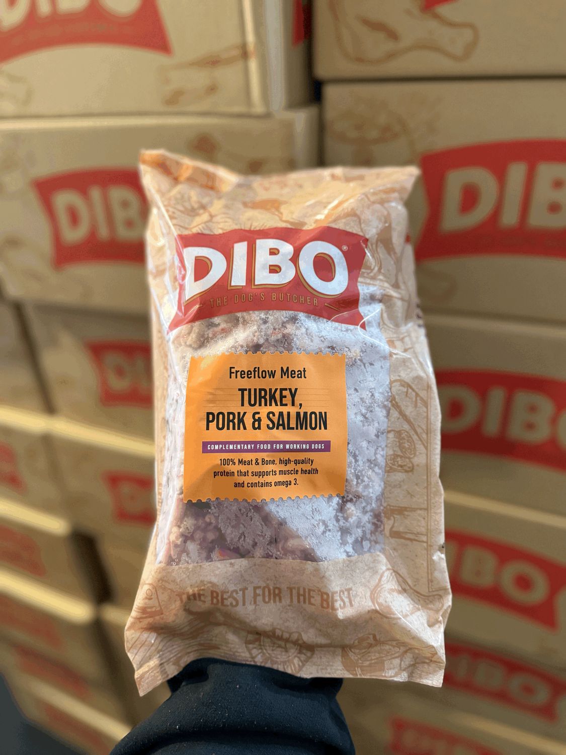 DIBO Turkey, Pork & Salmon 1kg DIBO Turkey, Pork & Salmon 1kg
