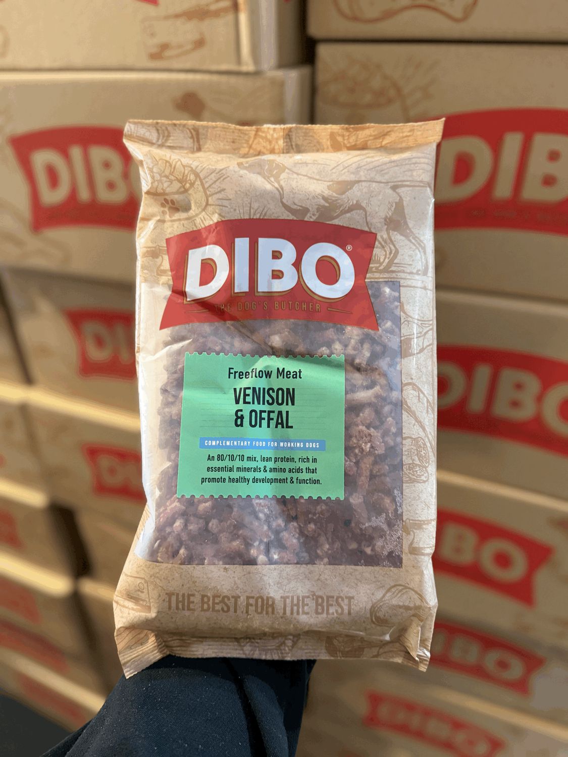 DIBO - Venison & Offal 1kg DIBO - Venison & Offal 1kg