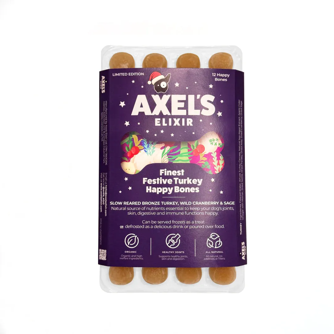 Axel's Elixir Finest Festive Turkey Happy Bones Axel's Elixir Finest Festive Turkey Happy Bones