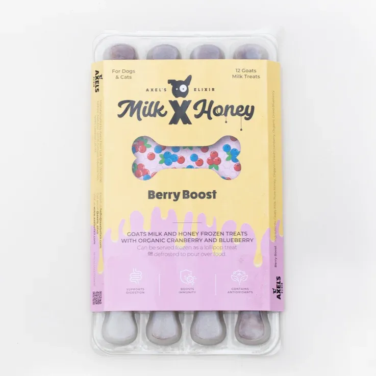 Axel's Elixir Milk & Honey Berry Boost