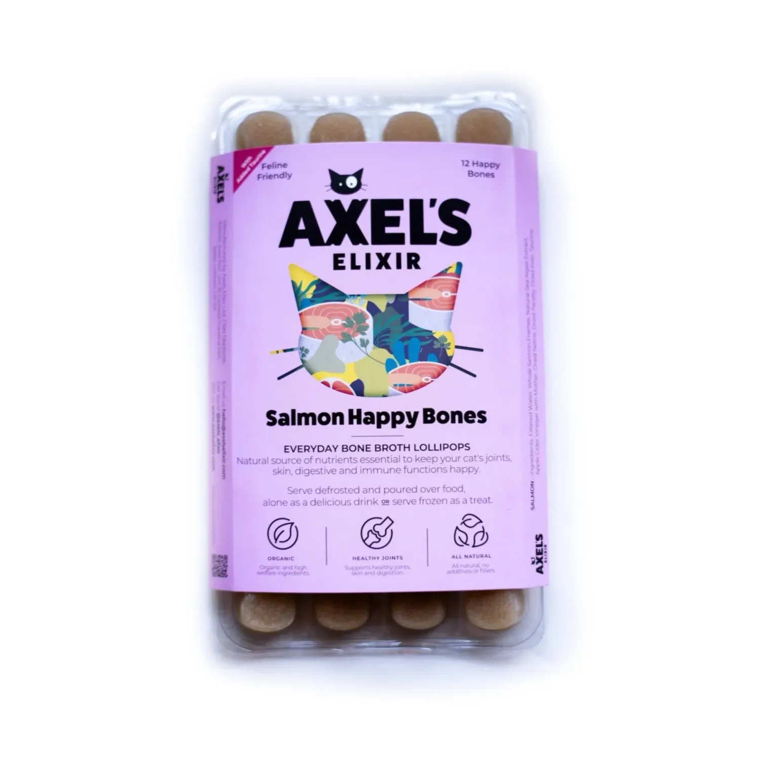Axel's Elixir Salmon Happy Bones for Cats Axel's Elixir Salmon Happy Bones for Cats