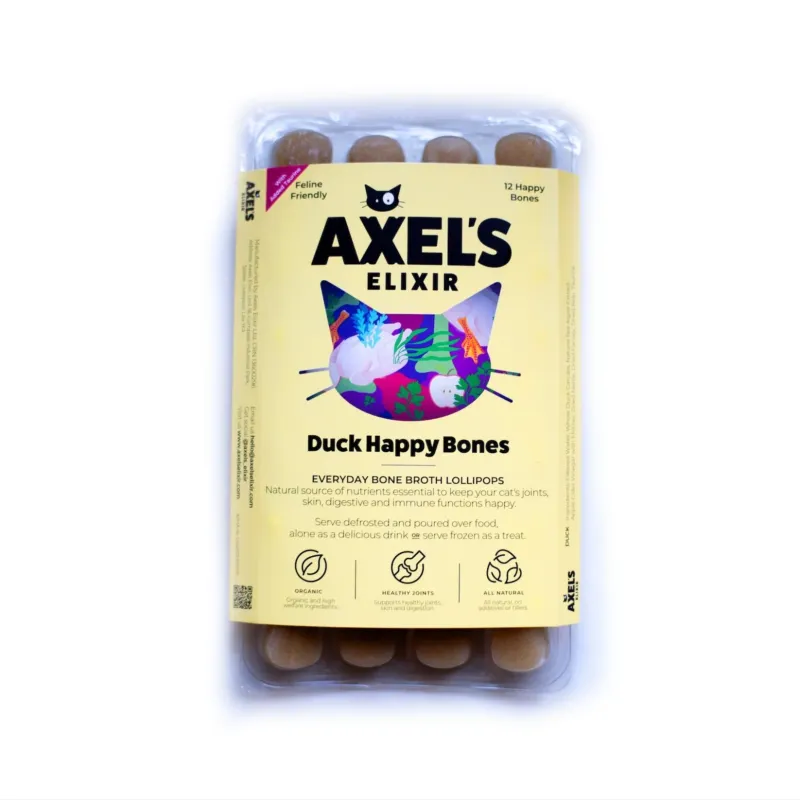 Axel's Elixir Duck Happy Bones for Cats