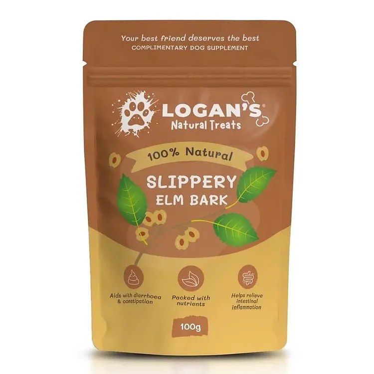 Logan's Treats Slippery Elm Bark 100g