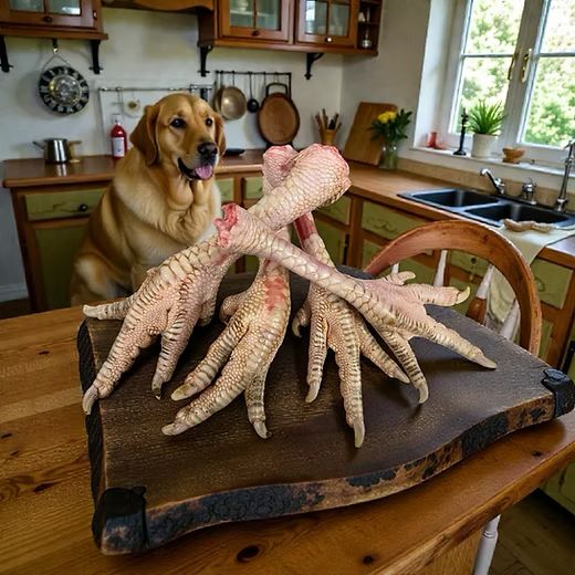 Northern Raw Frozen Turkey Feet X 4