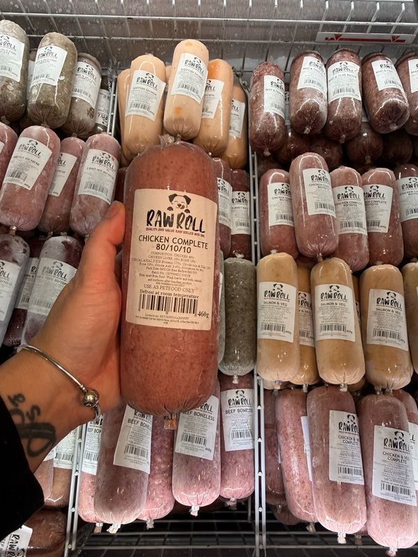 Just Natural Raw Roll - Chicken Complete 80/10/10 460g