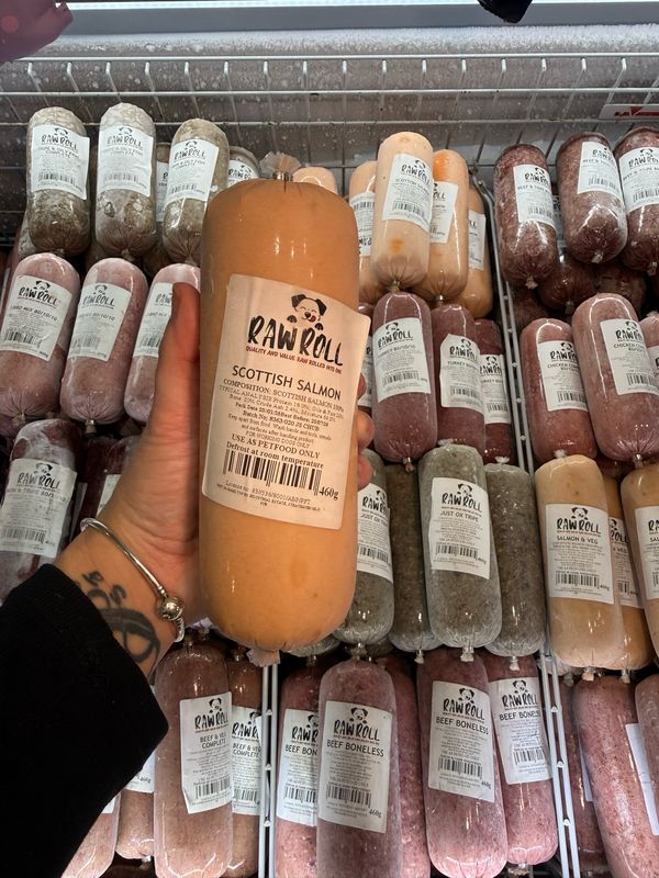 Just Natural Raw Roll- Just Scottish Salmon 460g