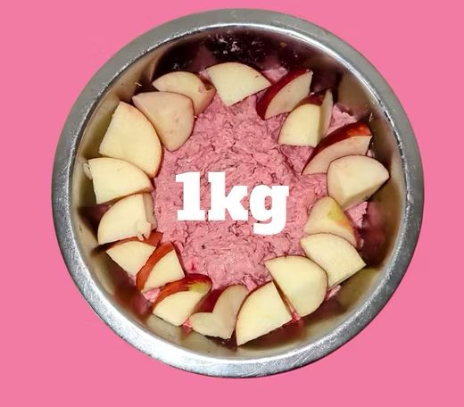 Northern Raw Feeds Turkey & Apple 1kg