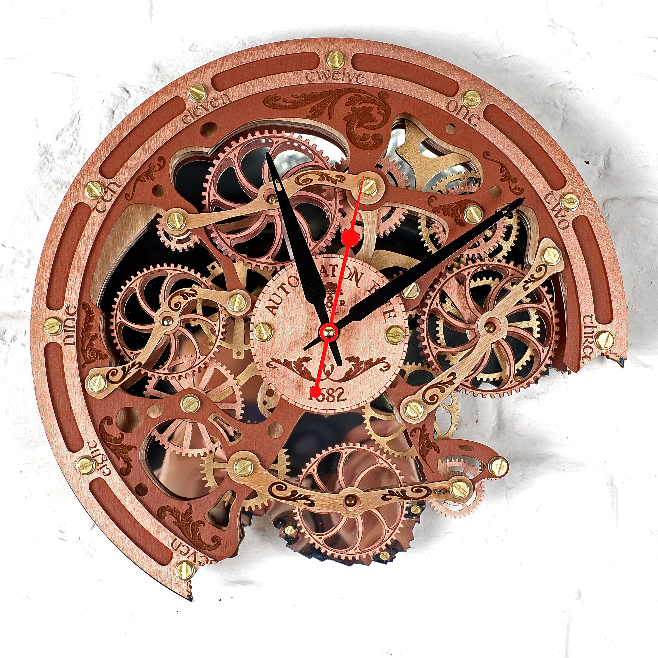 Ручной механизм часов. Часы настенные автоматон bite. Часы настенные автоматон bite 1682 метал. Часы WOODANDROOT. Часы с механизмом.