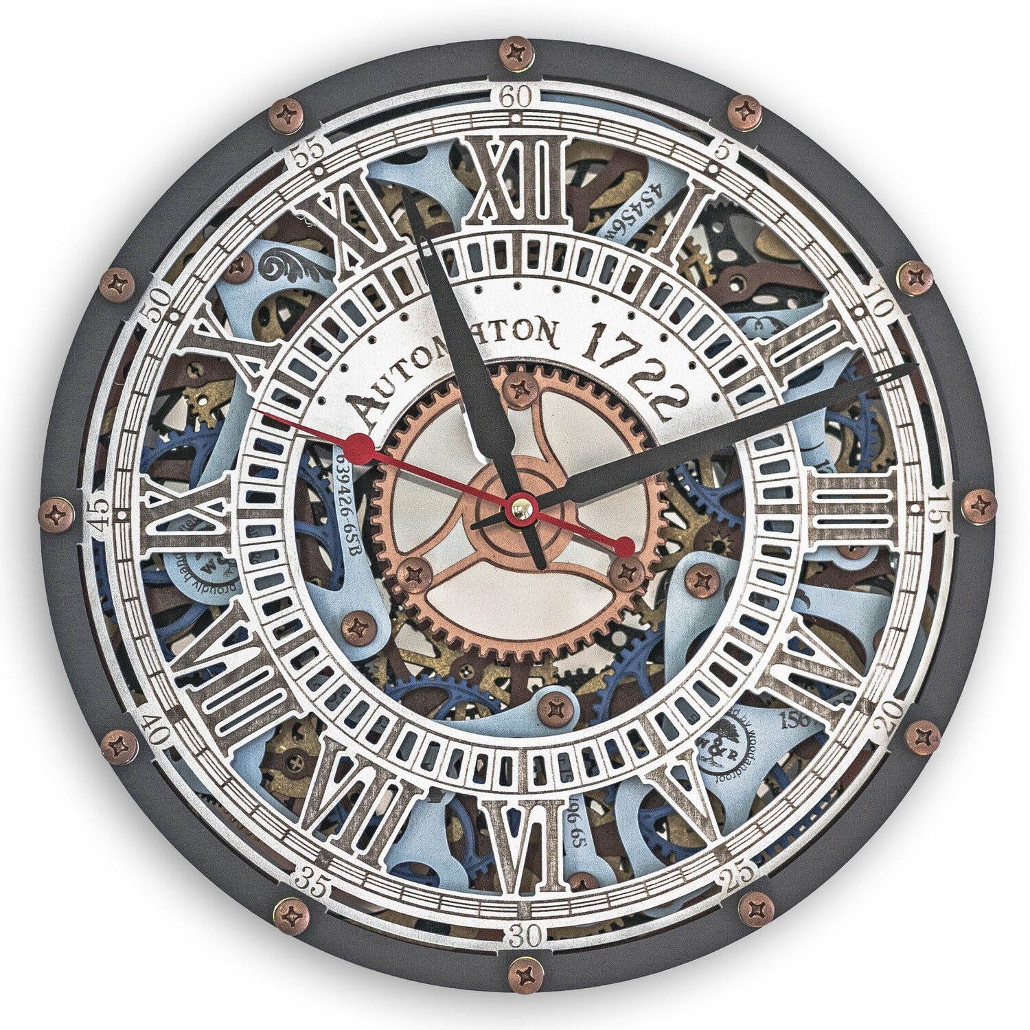 Часы настенные Автоматон 1722 Небесная Пастель