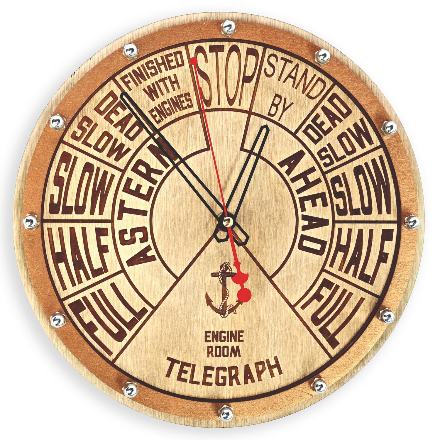 Часы настенные Машинный Телеграф