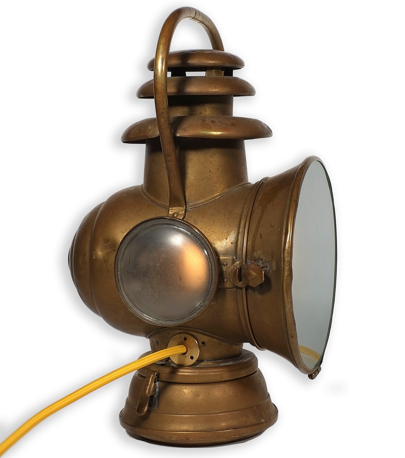 Интерьерный светильник из антикварного каретного фонаря Peerless