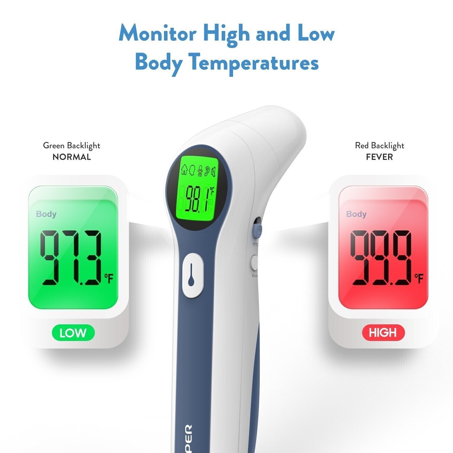 Komass Forehead Thermometer
