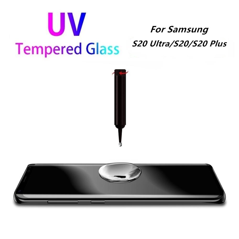 Komass Samsung Galaxy S20 6.2" Tempered Glass, 3D UV (Screen Protector)