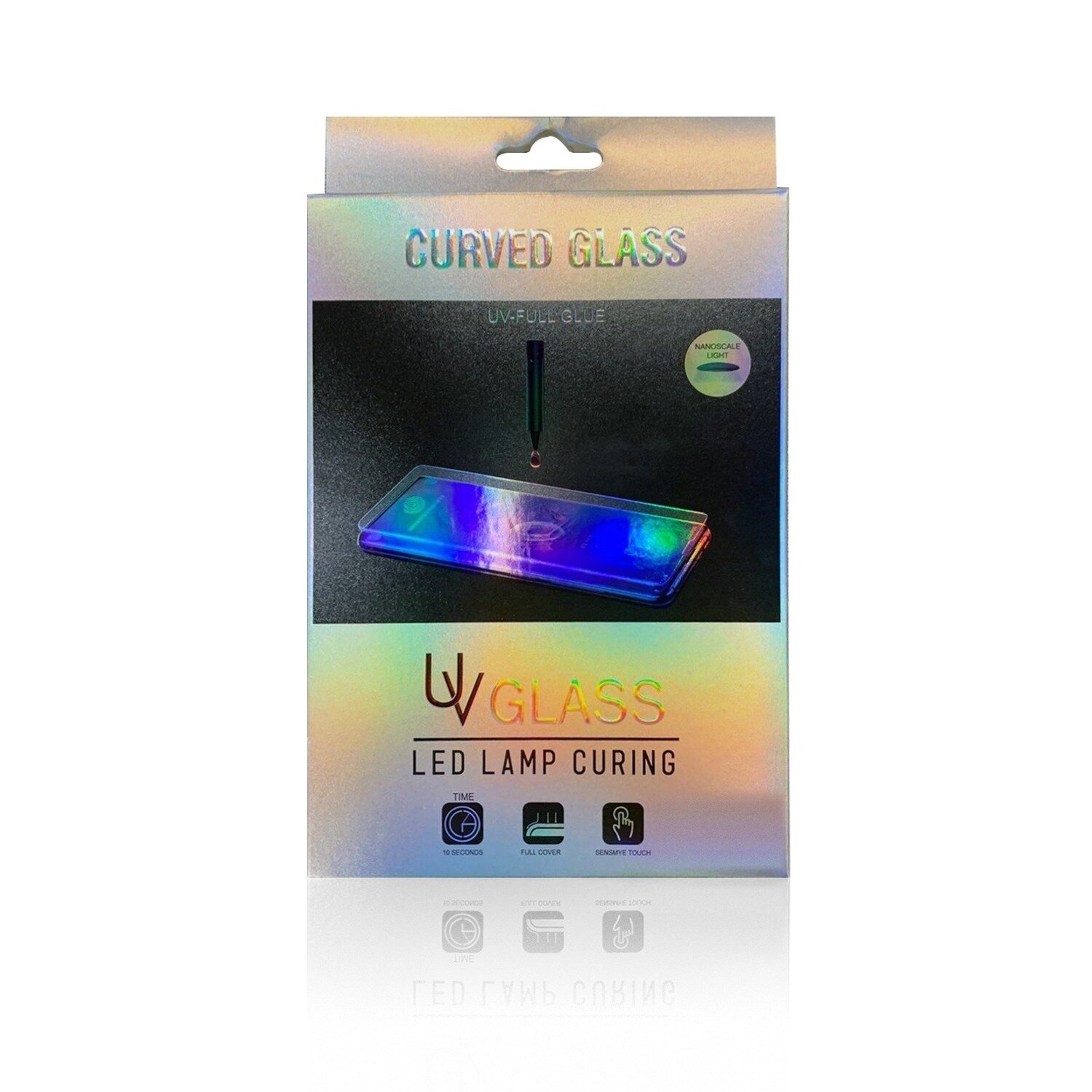 Komass Samsung Galaxy S22 5G 6.2" Tempered Glass, 3D UV Clear (Screen Protector)