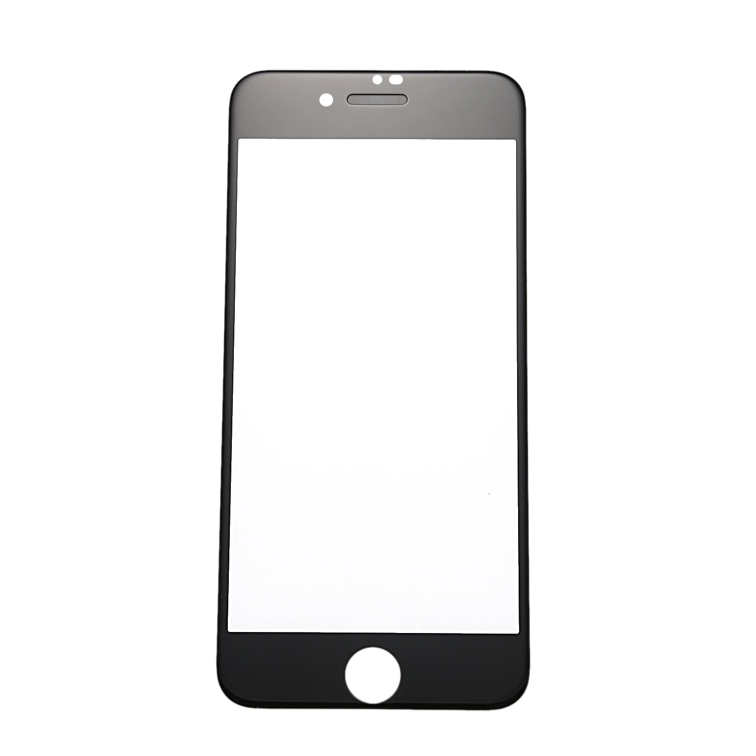 Komass iPhone 6/7/8 Plus 5.5" Tempered Glass, Anti-Glare Black (Screen Protector)