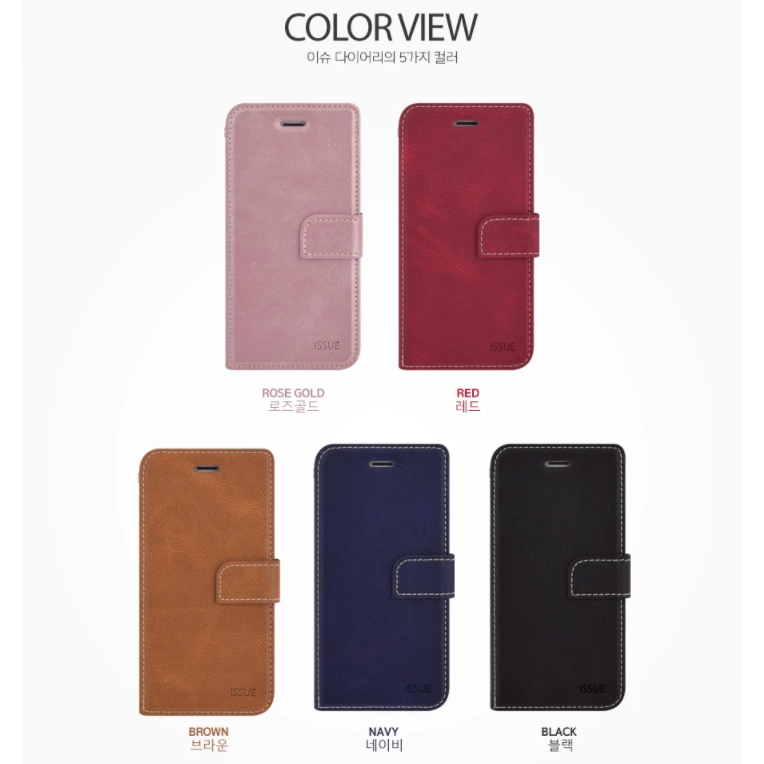 TDG Samsung Galaxy Note 10 Genuine Leather Flip Case