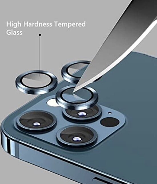 TDG XN Individual Lens Protector: iPhone 13 pro /13 pro max, Black (Screen Protector)