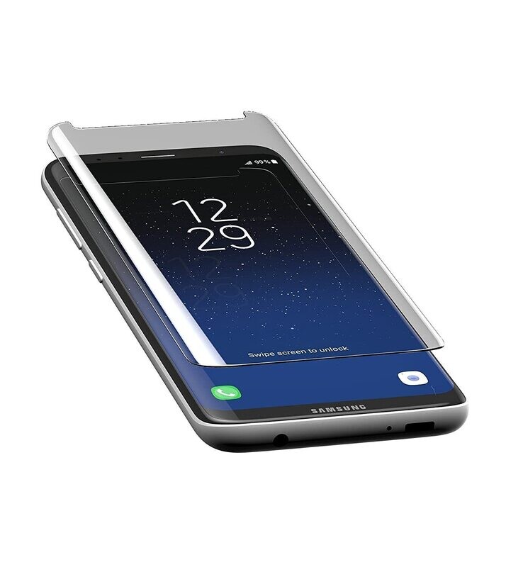 ZAGG InvisibleShield Glass Contour Samsung Galaxy S8/S9, Screen Clear (Screen Protector)