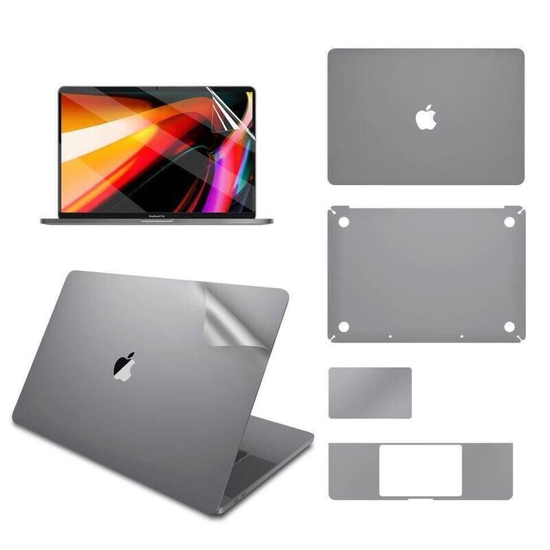 Comma MacBook Pro 13.3" with Touch Bar Full Protection Suit V2, Silver