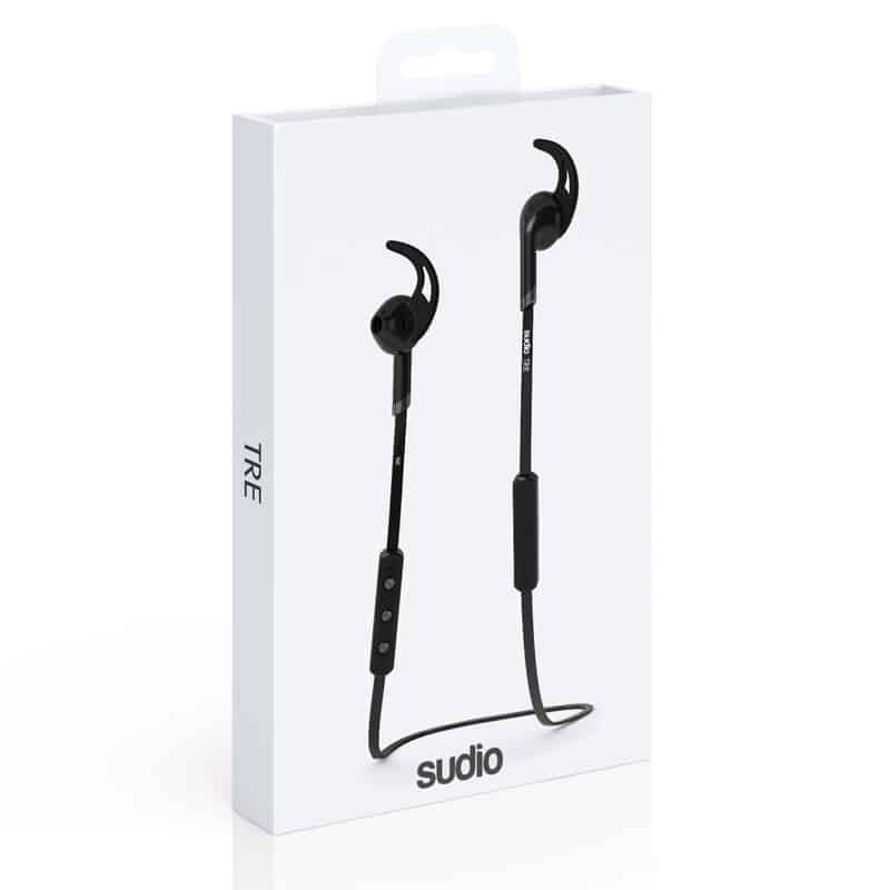 Sudio Tre Wireless Earphones, Black