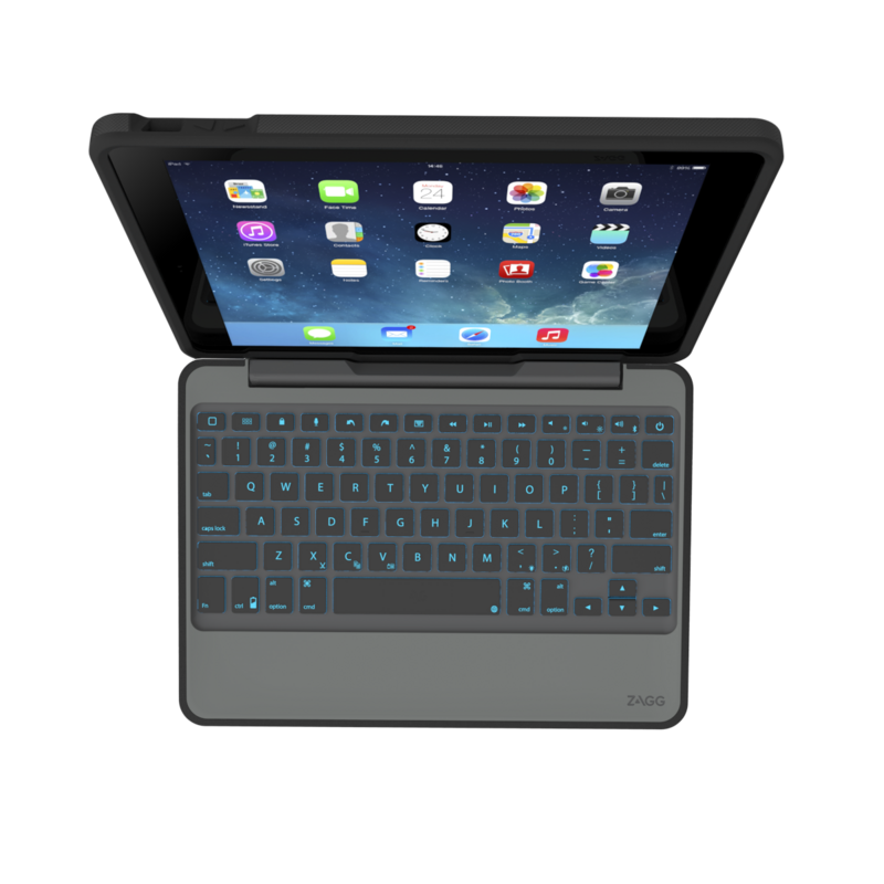 ZAGG iPad Air 2 Rugged Book and Keyboard, Black (ID6RGK-BBU)