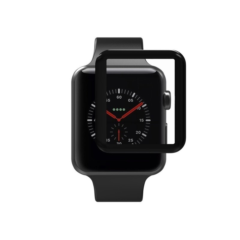 ZAGG InvisibleShield Apple Watch Series 3 (42mm) Glass Curve Elite, Full Screen (Screen Protector)