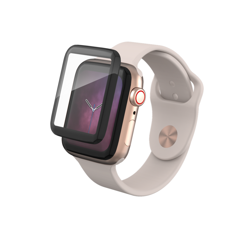 ZAGG InvisibleShield Apple Watch Series 6/SE/5/4 (40mm) Glass Curve Elite, Full Screen (Screen Protector)