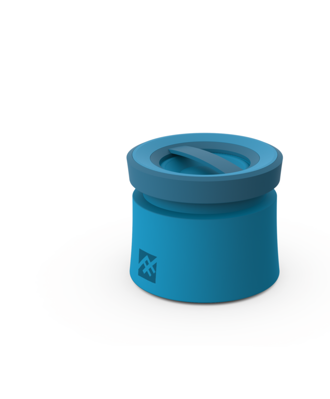 ZAGG iFrogz Audio Coda Bluetooth Speaker with Mic, Blue