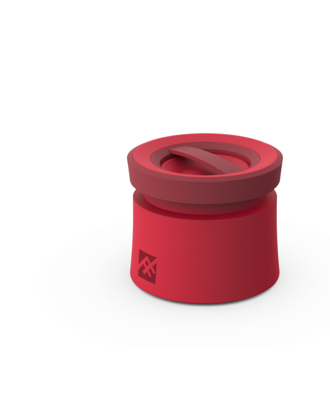 ZAGG iFrogz Audio Coda Bluetooth Speaker with Mic, Red