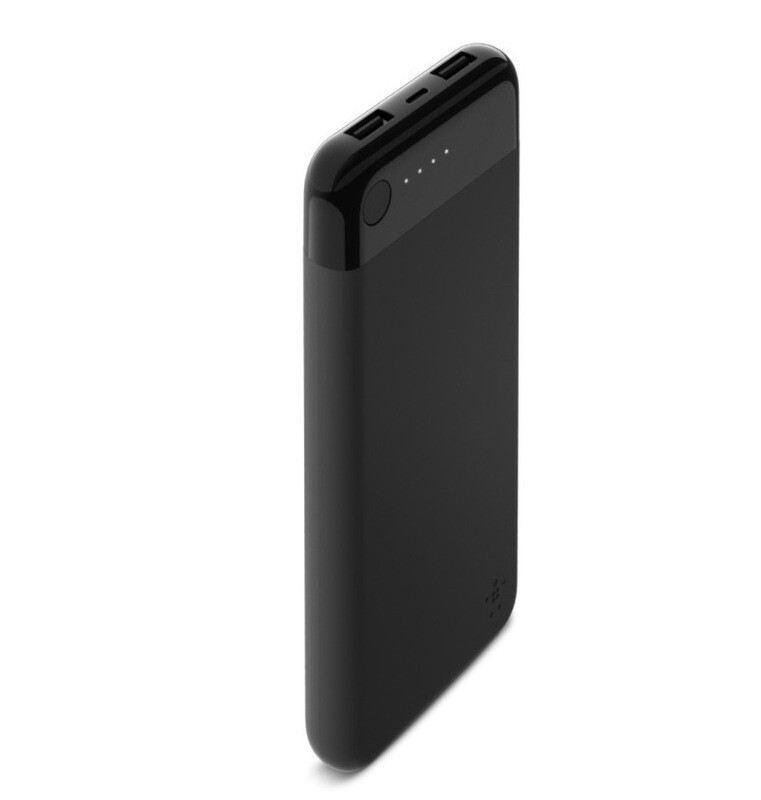 Belkin Power Bank with Lightning Connector Boost Charge (10,000mAh), Black