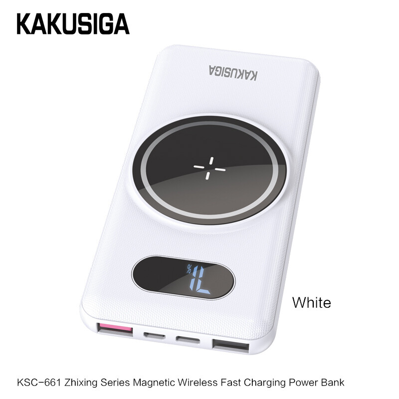 Kaku Magnetic Absorption Wireless Fast Charging Power Bank 10000