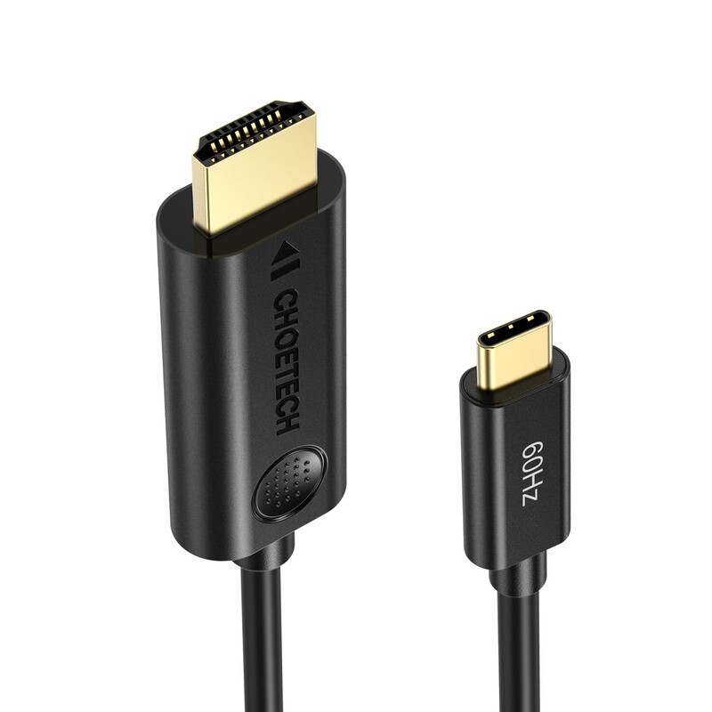 Choetech USB-C to HDMI Cable, 1.8M Black