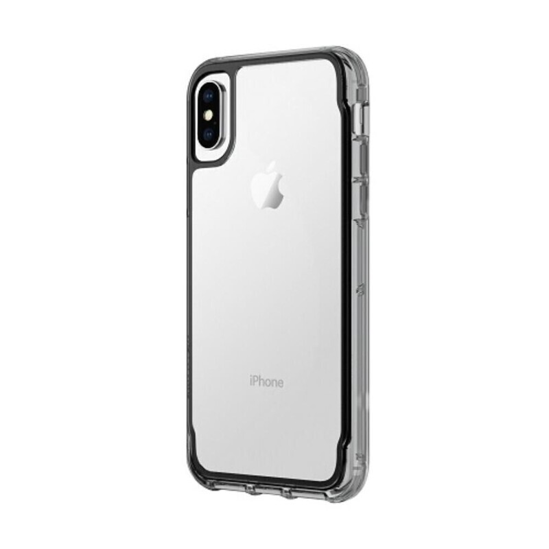 Griffin iPhone X Survivor Clear, Black/Smoke/Clear (GB43611)