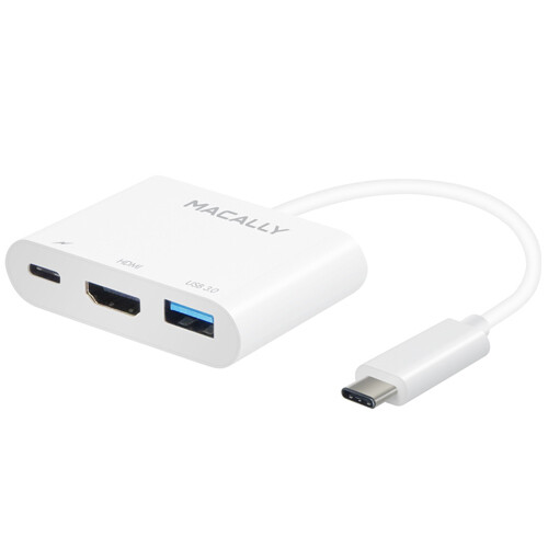 Macally USB-C 3.1 To HDMI 4K Multiport Adapter (UCHDMI4K)