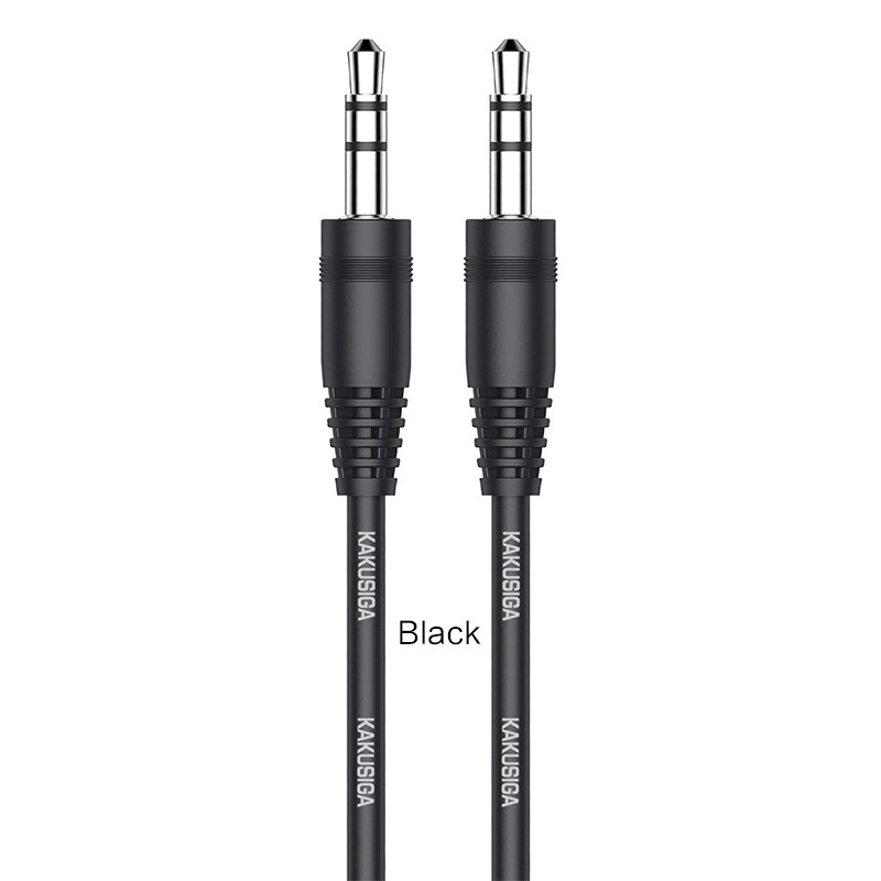 Kaku Aux Cable (3.5mm), Black, KSC-450 YAMAN