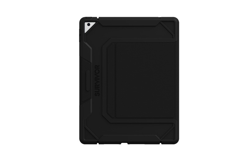 Survivor iPad 7/8/9 10.2" Rugged Folio, Black