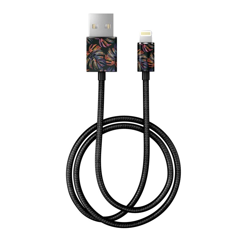 iDeal Of Sweden Fashion Lightning Cable, 2M Neon Tropical