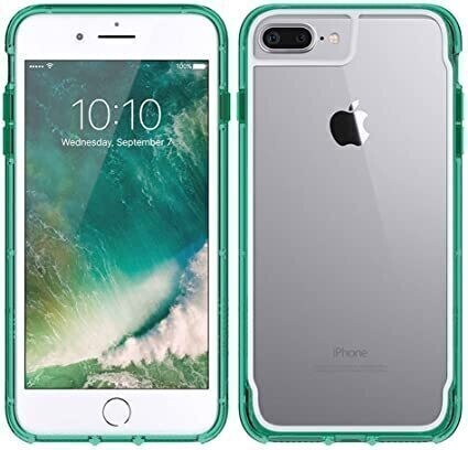 Griffin iPhone 7/6s/6 4.7" Survivor Clear, Chromium Green/White/Clear (GB42712)