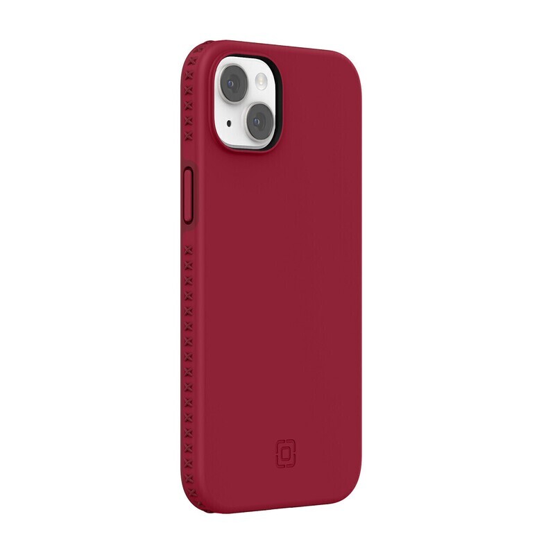 Incipio iPhone 14 Plus Grip, Scarlet Red/Winery
