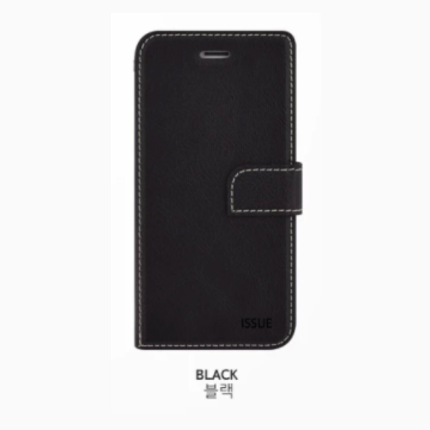 Komass Samsung Galaxy A22 5G Flip Case, Black
