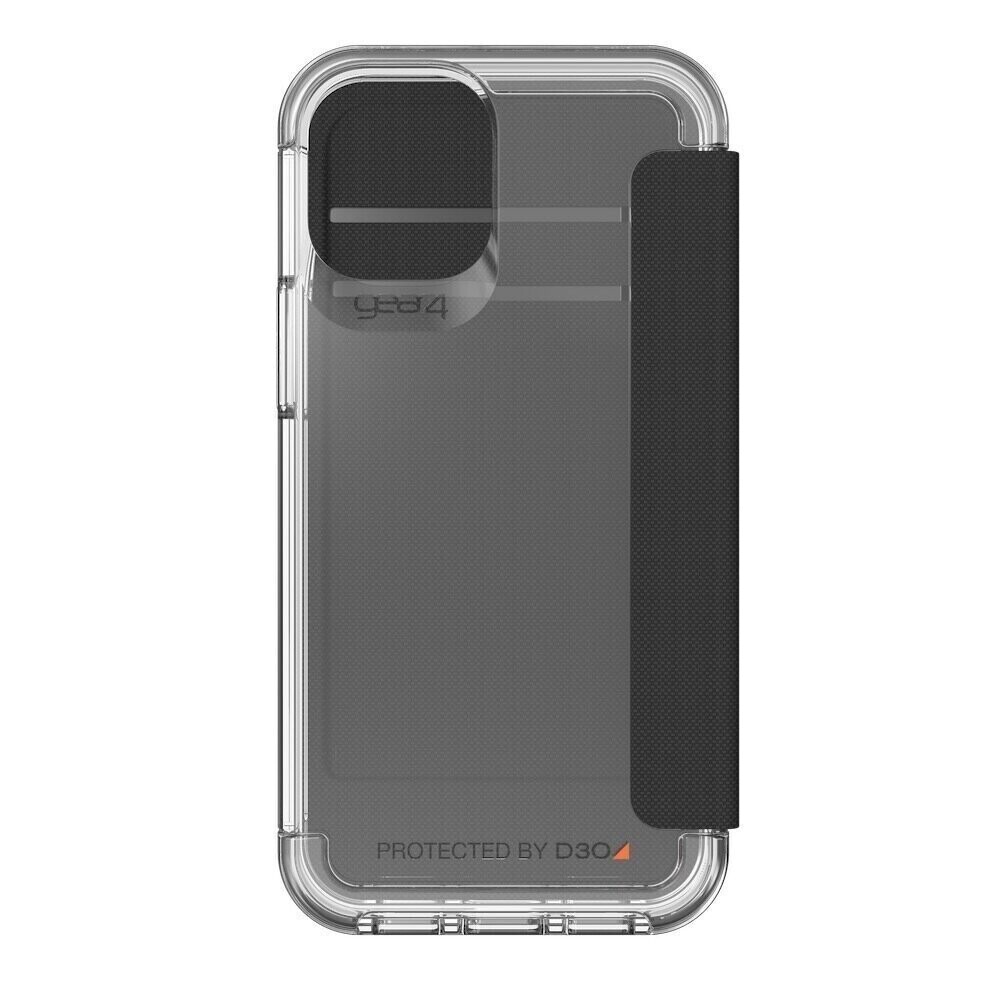 Gear4 iPhone 12 mini 5.4" D3O Wembley Flip, Clear