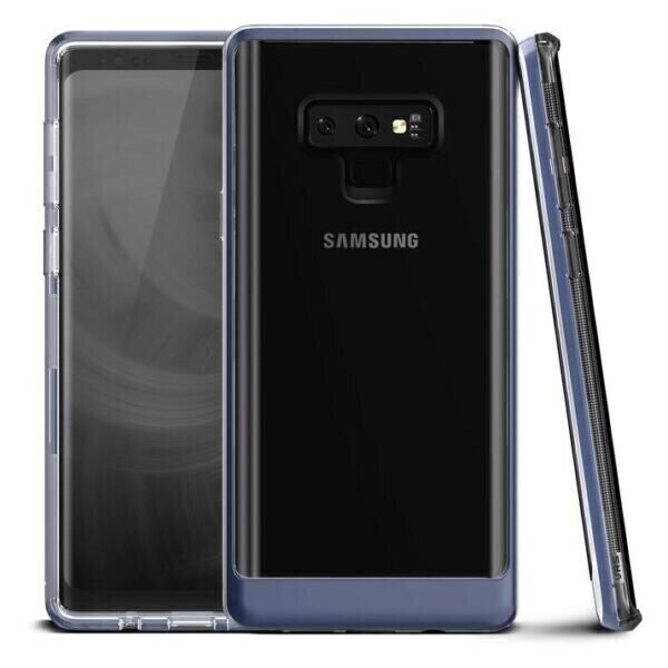 VRS Design Samsung Galaxy Note 9 Crystal Bumper TPU PlusPC, Deepsea Blue
