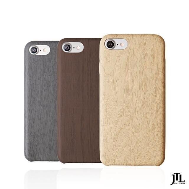 JTL iPhone 7 Plus 5.5&quot; Classical Wood Skin Hard Case, Ebony