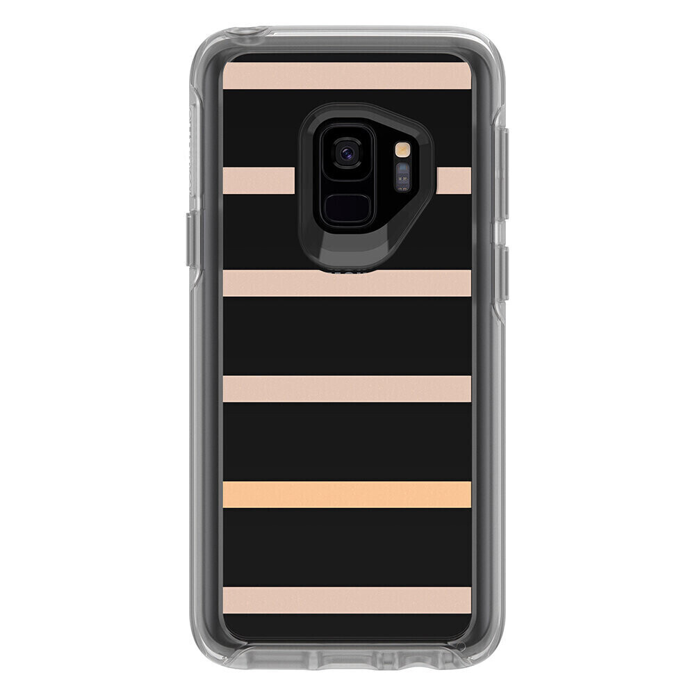 OtterBox Samsung Galaxy S9 Symmetry Clear, Graphic Inside The Lines